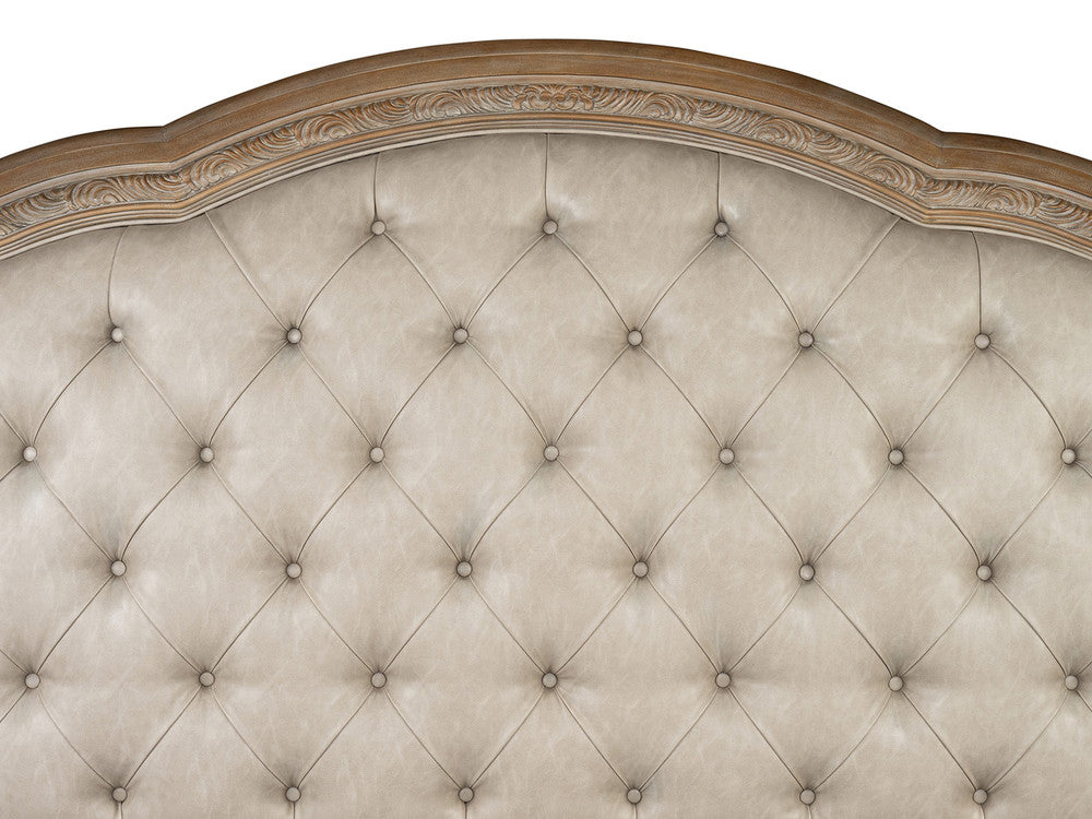 Magnussen - Marisol Fawn California King Upholstered Sleigh Bed With Nightstand - B5132-72-KIT1 view 7