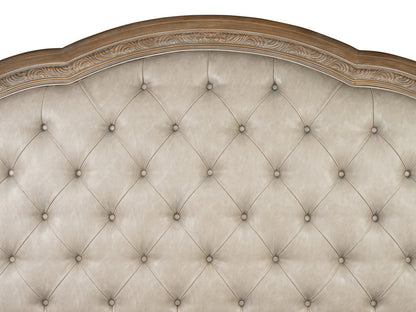 Magnussen - Marisol Fawn California King Upholstered Sleigh Storage Bed With Nightstand - B5132-72A-KIT1 view 7