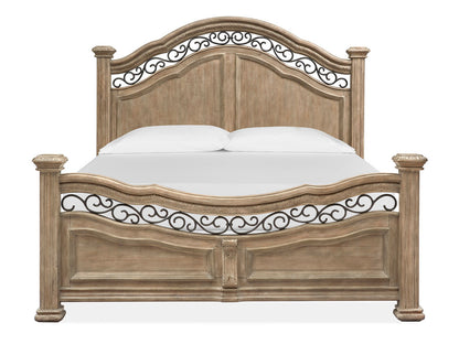Magnussen - Marisol Fawn King Panel Bed With Bachelor Chest - B5132-64-KIT6 view 3