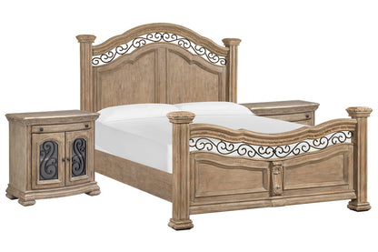 Magnussen - Marisol Fawn Queen Panel Bed With 2 Bachelor Chests - B5132-54-KIT7 view 1