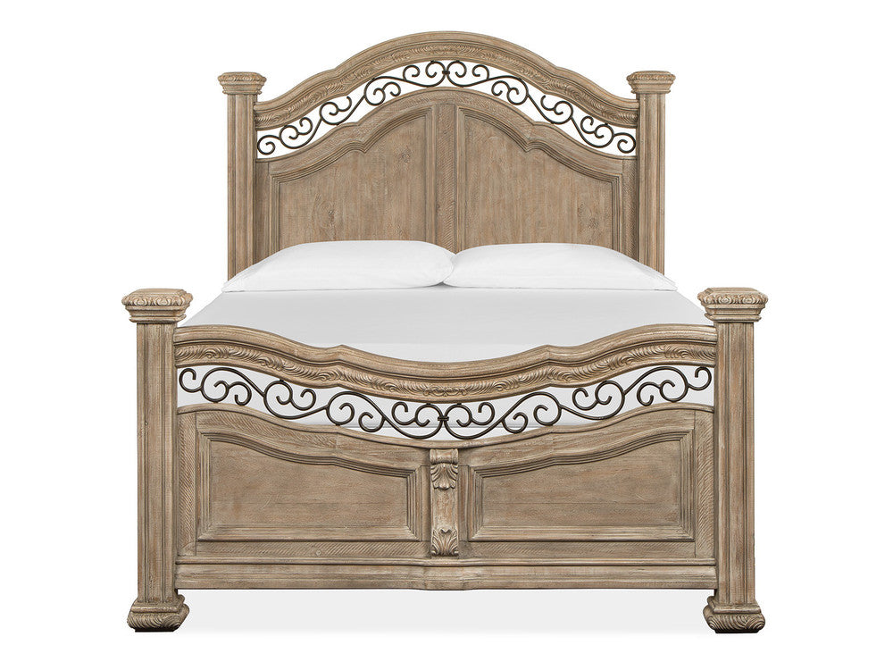Magnussen - Marisol Fawn Queen Panel Bed With 2 Bachelor Chests - B5132-54-KIT7 view 3