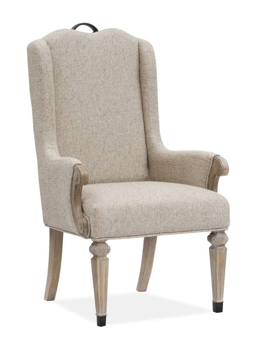 Magnussen - Marisol  Upholstered Host Arm Chair (Set of 2) - D5132-76 veiw 2