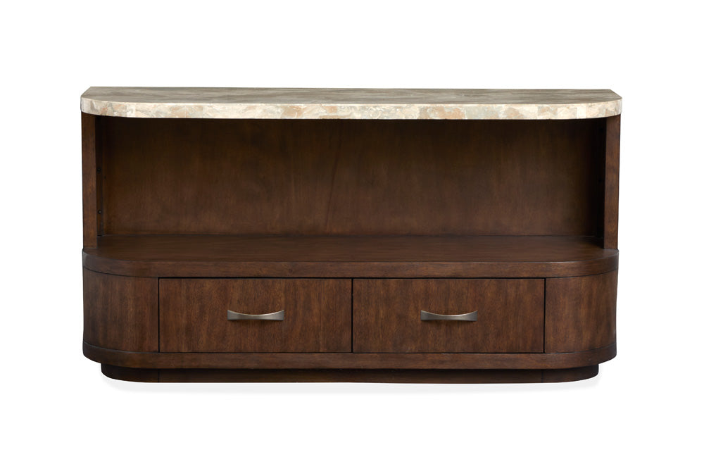 Magnussen - Mcpherson Burnt Umber Demilune Sofa Table - T6351-75 view 2