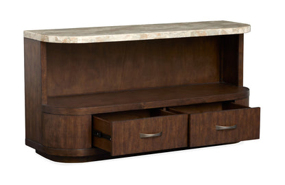 Magnussen - Mcpherson Burnt Umber Demilune Sofa Table - T6351-75 view 8