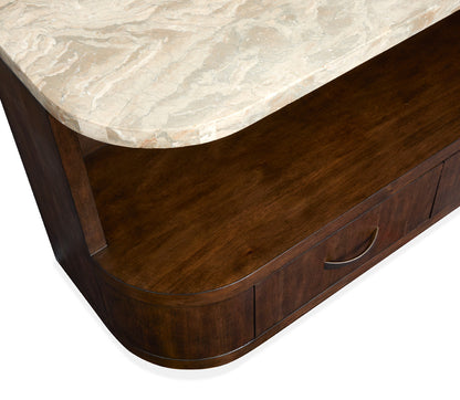 Magnussen - Mcpherson Burnt Umber Demilune Sofa Table - T6351-75 view 9