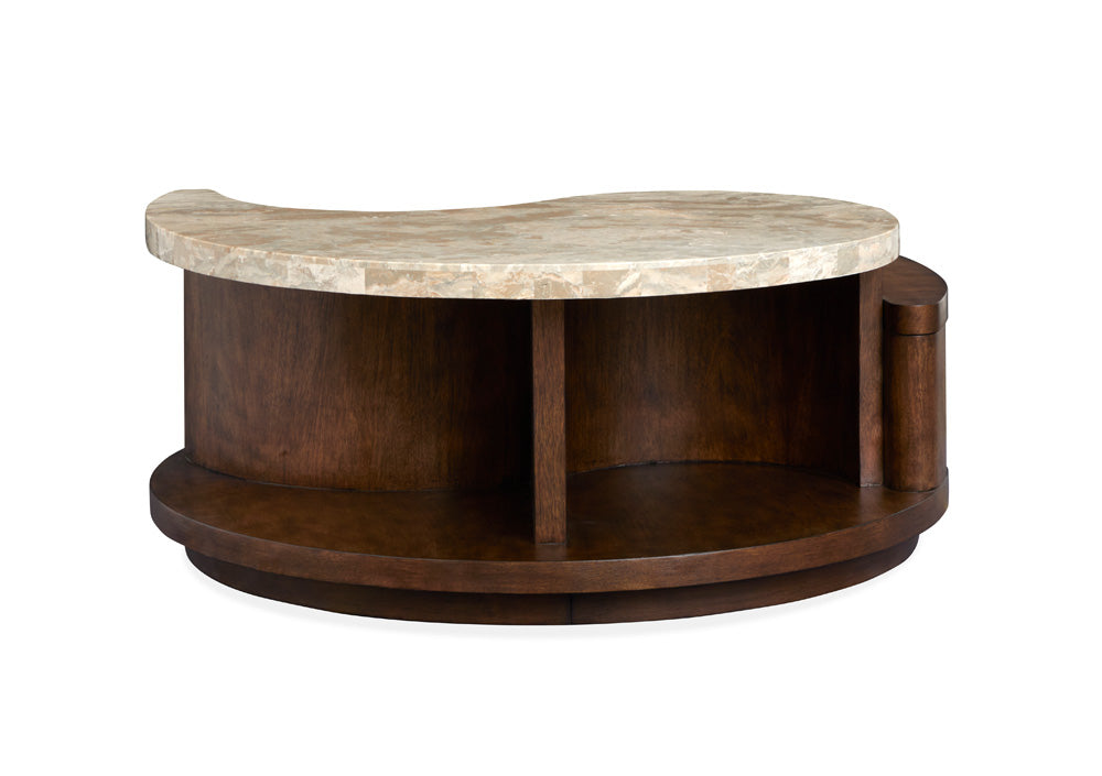 Magnussen - Mcpherson Burnt Umber Round Cocktail Table With Casters - T6351-45 view 8