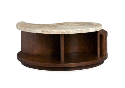 Magnussen - Mcpherson Burnt Umber Round Cocktail Table With Casters - T6351-45 view 8