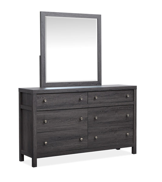 Magnussen - Merrifield Raisin Black Dresser With Portrait Mirror - B6308-2242 view 1