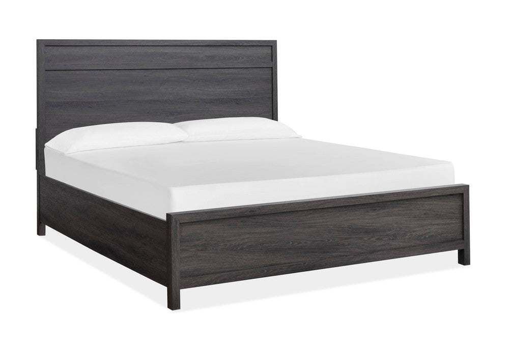 Magnussen - Merrifield Raisin Black King Panel Bed 2 Nightstands Drawer Dresser With Landscape Mirror And Drawer Chest - B6308-64-KIT5 view 2