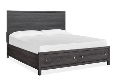 Magnussen - Merrifield Raisin Black King Panel Storage Bed - B6308-64A view 1