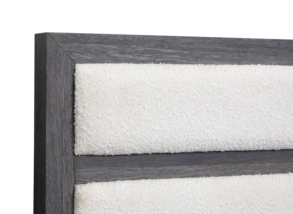 Magnussen - Merrifield Raisin Black Queen Upholstered Panel Bed 2 Nightstands And Drawer Dresser With Landscape Mirror - B6308-55-KIT4 view 7