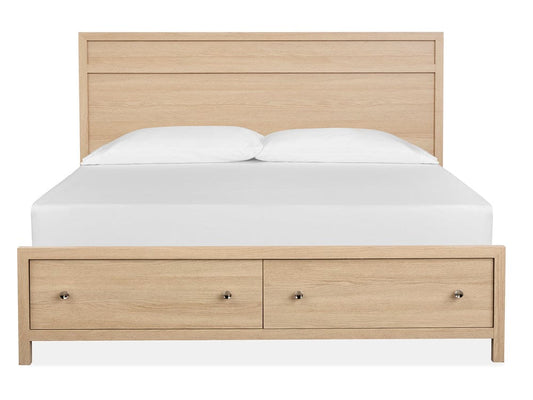 Magnussen - Merrifield Sandstone Beige King Panel Storage Bed - B5906-64A view 2