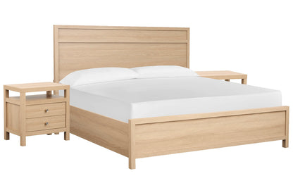 Magnussen - Merrifield Sandstone Beige Queen Panel Bed With 2 Nightstands - B5906-54-KIT2 view 1