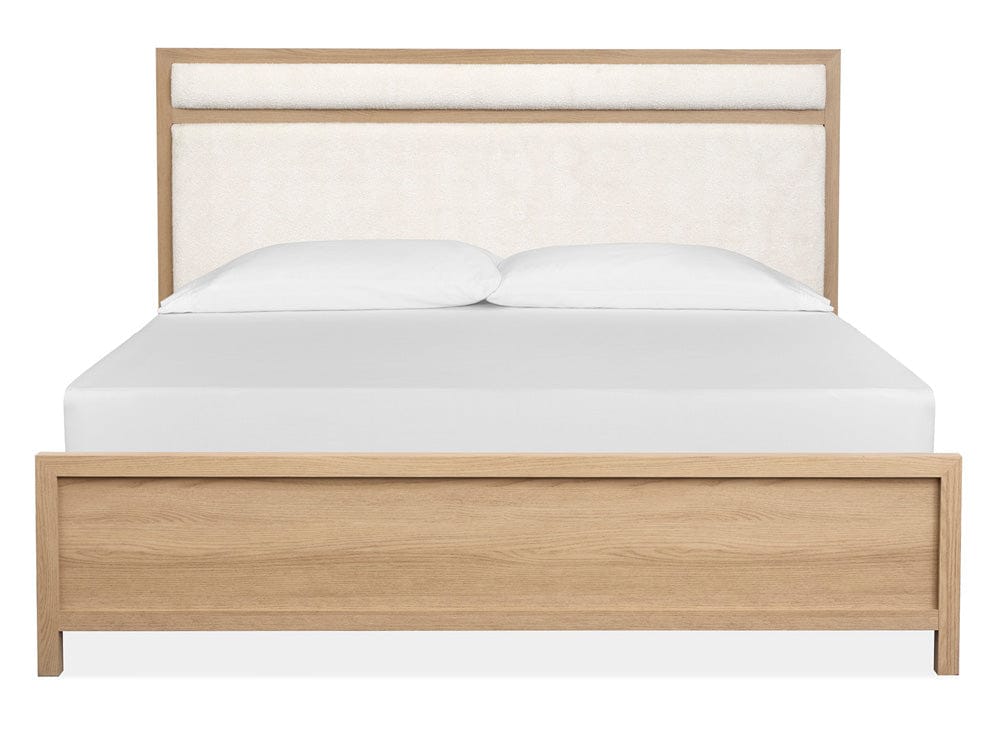 Magnussen - Merrifield Sandstone Beige Queen Upholstered Panel Bed - B5906-55 view 2