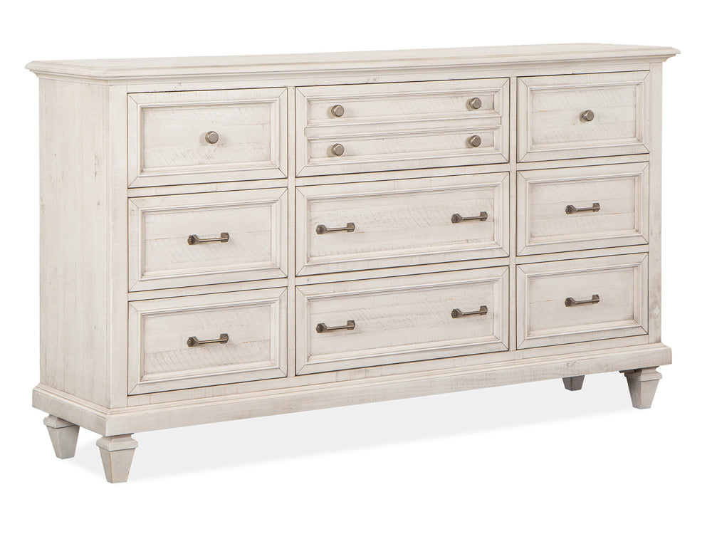 Magnussen - Newport Alabaster Drawer Dresser With Landscape Mirror - B5430-2040 view 4