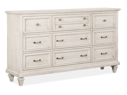 Magnussen - Newport Alabaster Drawer Dresser With Landscape Mirror - B5430-2040 view 4