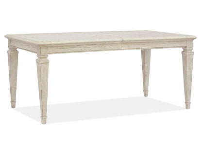 Magnussen - Newport Alabaster Extendable Rectangular Dining Table With 2 Benches 2 Side Chairs And Server - D5430-20-KIT62 view 2