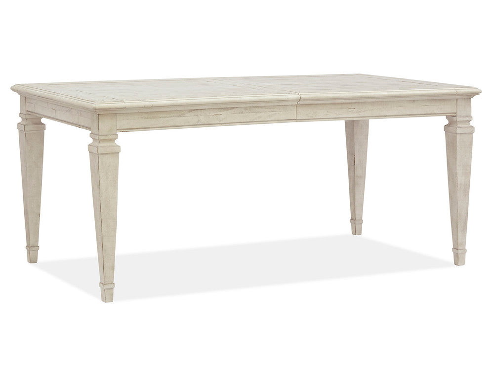 Magnussen - Newport Alabaster Extendable Rectangular Dining Table With 2 Benches - D5430-20-KIT56 view 2