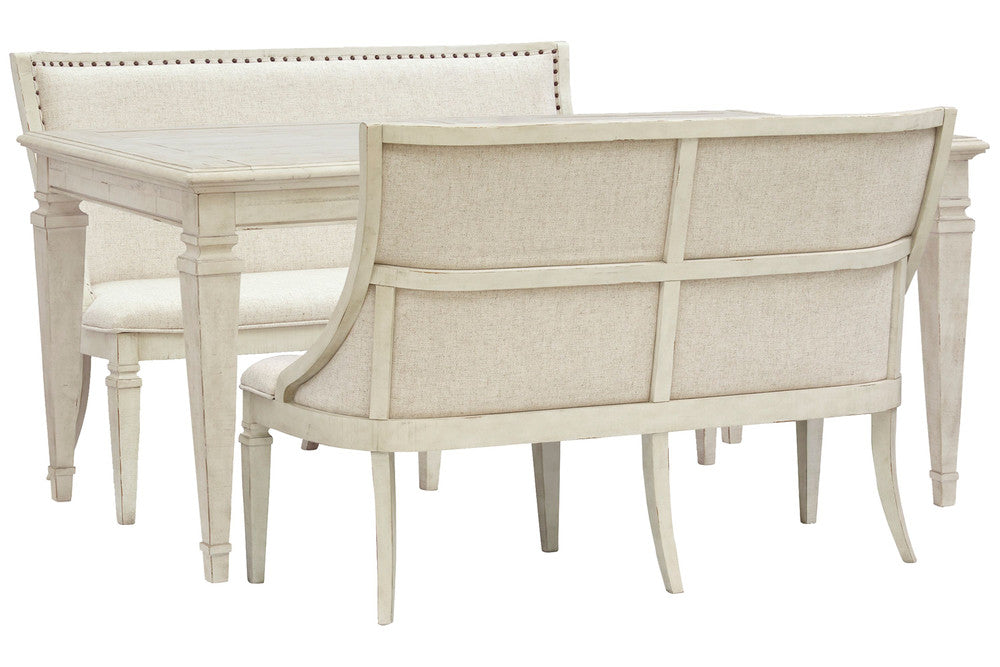 Magnussen - Newport Alabaster Extendable Rectangular Dining Table With 2 Upholstered Benches - D5430-20-KIT71 view 1