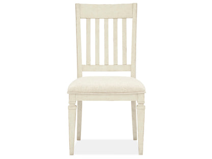 Magnussen - Newport Alabaster Extendable Rectangular Dining Table With 4 Side Chairs 2 Arm Chairs And Buffet - D5430-20-KIT28 view 5