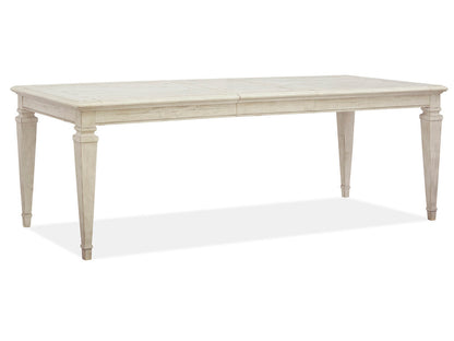 Magnussen - Newport Alabaster Extendable Rectangular Dining Table With 6 Side Chairs And Server - D5430-20-KIT7 view 7
