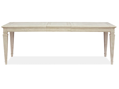 Magnussen - Newport Alabaster Extendable Rectangular Dining Table With 6 Side Chairs And Server - D5430-20-KIT7 view 8