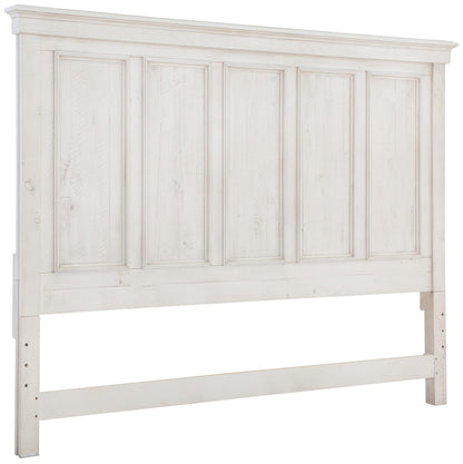 Magnussen - Newport Alabaster King Panel Bed 2 Nightstands Drawer Dresser With Landscape Mirror And Gentleman'S Chest - B5430-64-KIT6 view 7