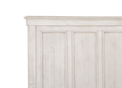 Magnussen - Newport Alabaster Queen Panel Bed 2 Nightstands Drawer Dresser With Landscape Mirror And Gentleman'S Chest - B5430-54-KIT6 view 8