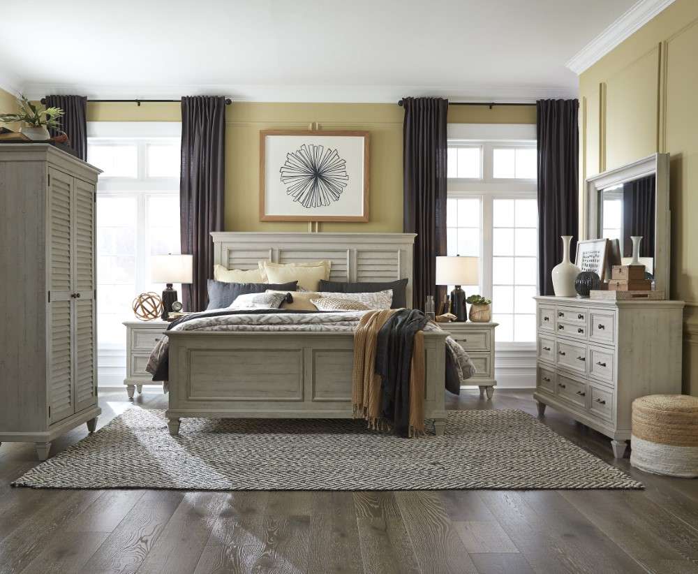 Magnussen Newport Shutter Panel Bedroom Set - Thumbnail 3