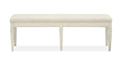 Magnussen - Newport Wood Bench w/Upholstered Seat  - D5430-68 veiw 1