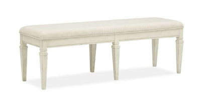 Magnussen - Newport Wood Bench w/Upholstered Seat  - D5430-68 veiw 2