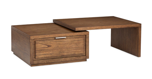 Magnussen - Newton Cinnamon Rectangular Cocktail Table With End Table - T6505-43-KIT1 view 2