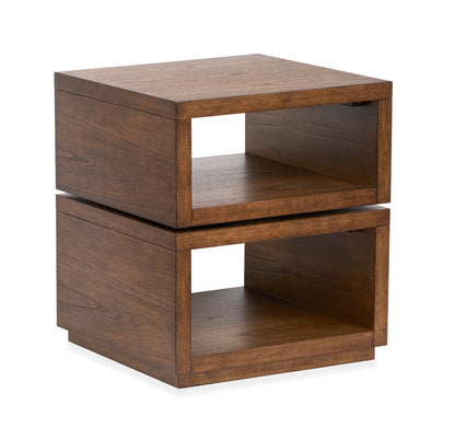 Magnussen - Newton Cinnamon Square End Table - T6505-01 view 1