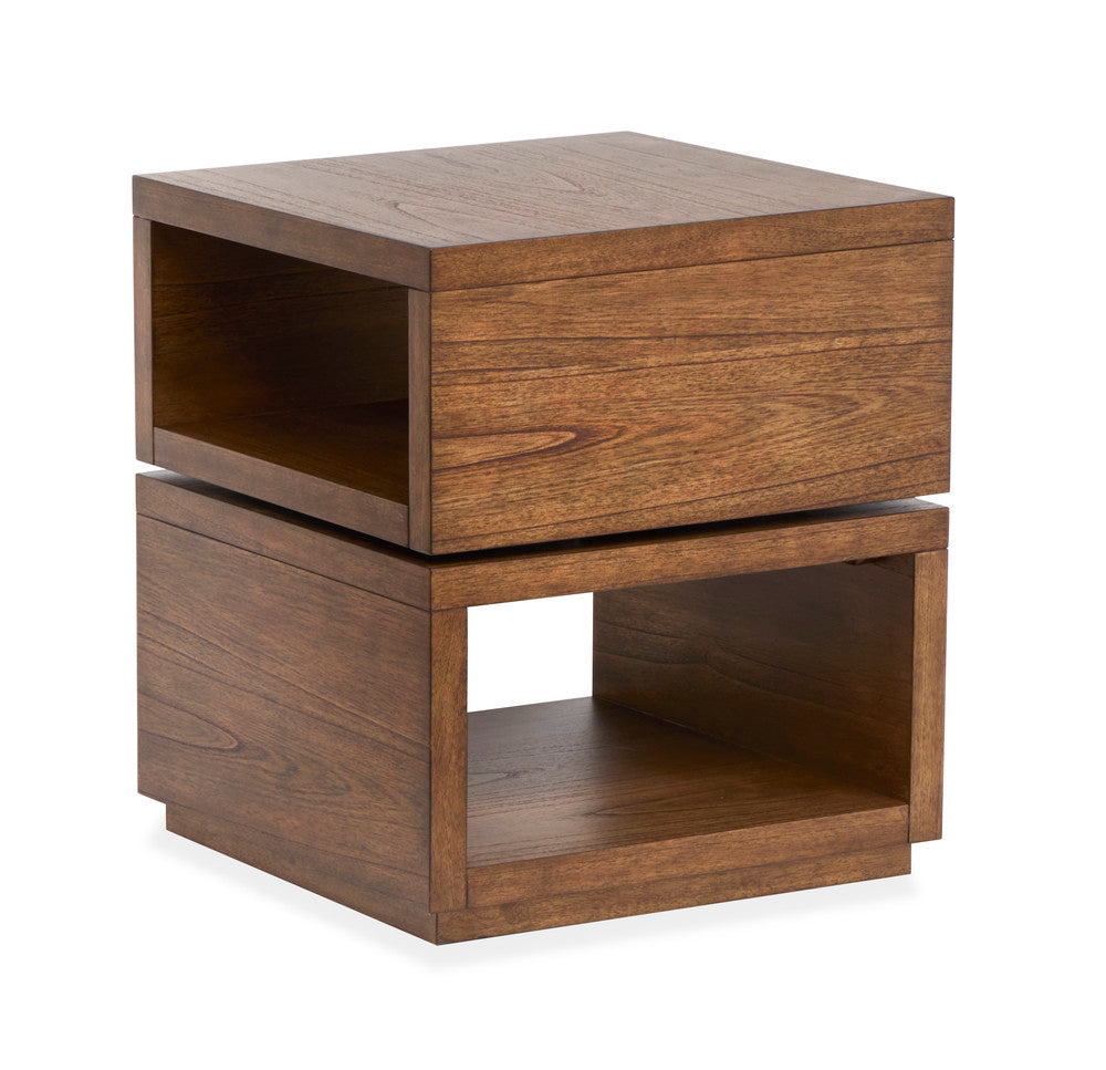 Magnussen - Newton Cinnamon Square End Table - T6505-01 view 3