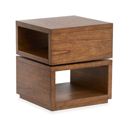 Magnussen - Newton Cinnamon Square End Table - T6505-01 view 3