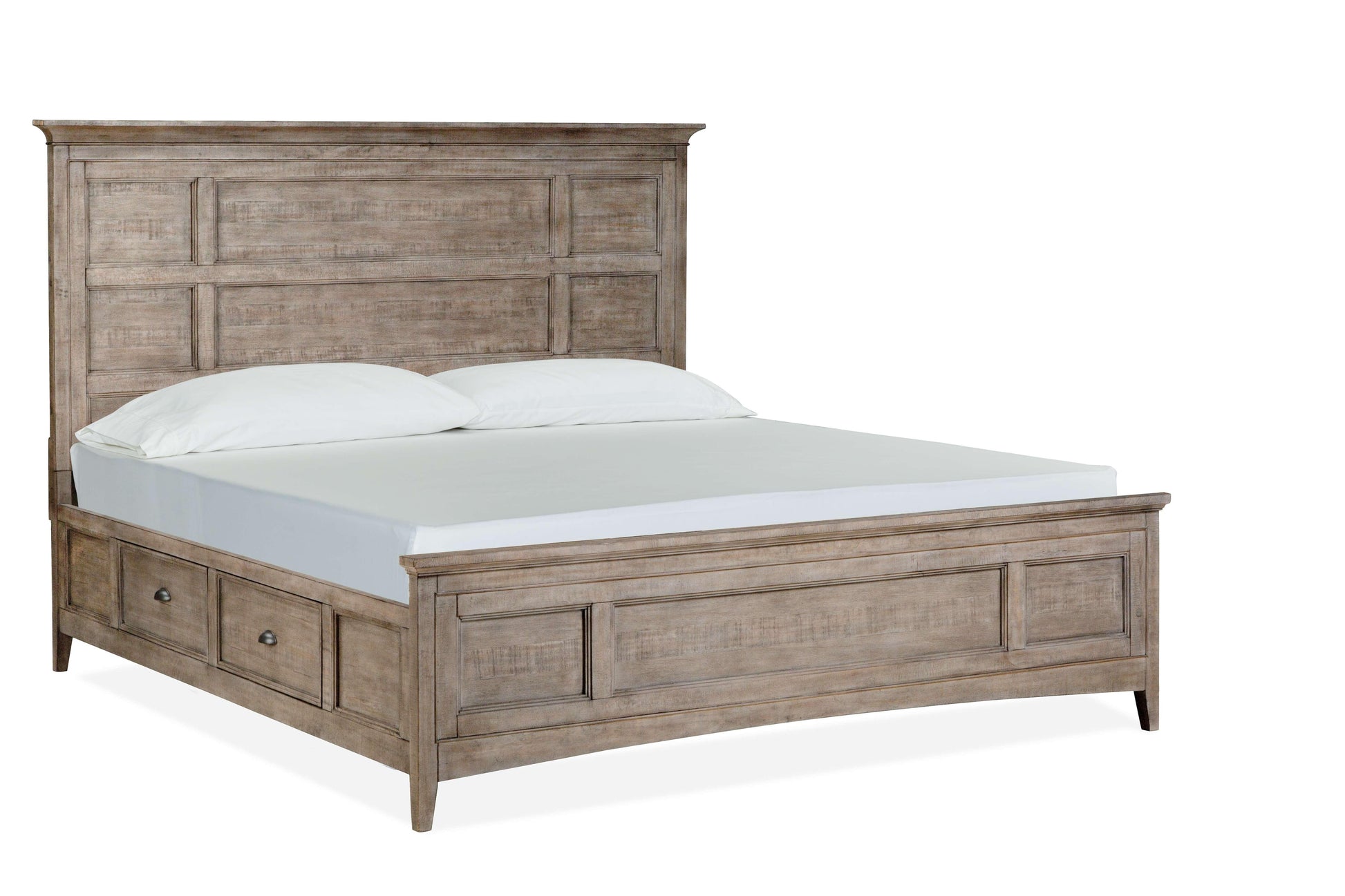 Magnussen - Paxton Place Complete Queen Panel Bed with Storage Rails - B4805-55 veiw 1