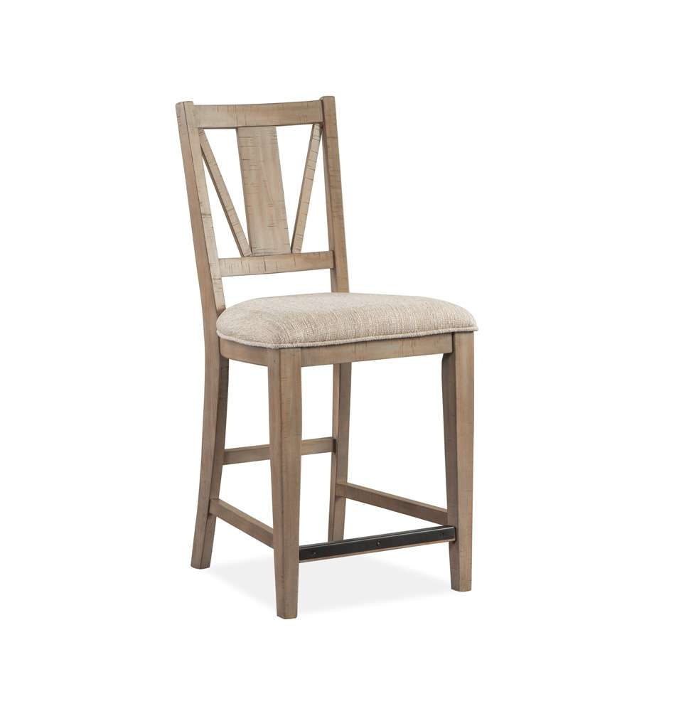 Magnussen - Paxton Place  Counter Chair w/Upholstered Seat (Set of 2) - D4805-82 veiw 2