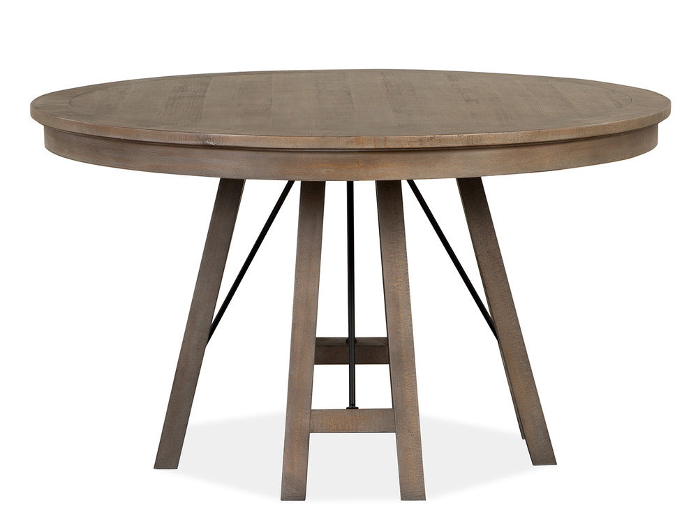 Magnussen - Paxton Place Dovetail Grey 52" Round Dining Table With 4 Side Chairs And Buffet - D4805-27-KIT2 view 3