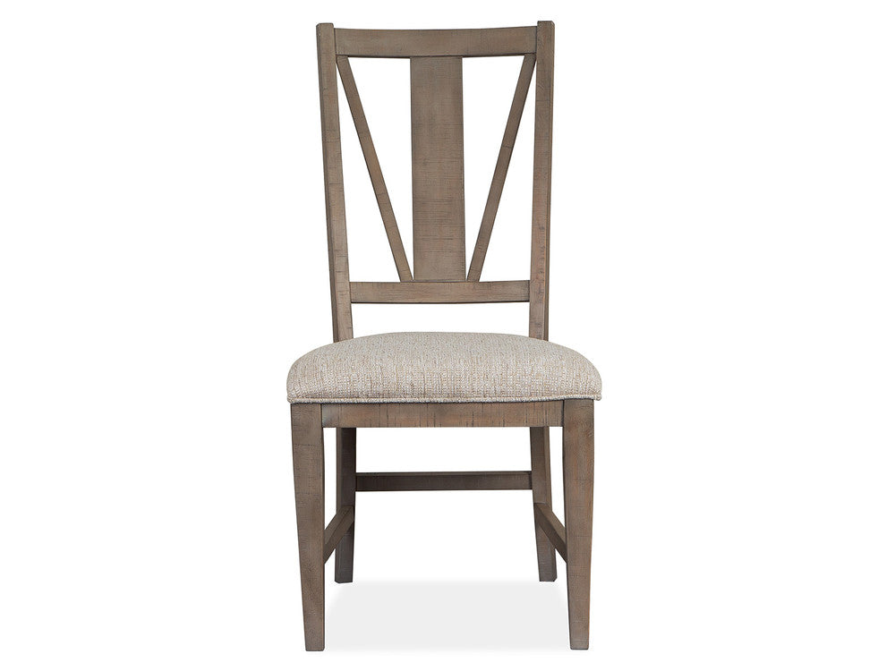 Magnussen - Paxton Place Dovetail Grey 52" Round Dining Table With 4 Side Chairs And Buffet - D4805-27-KIT2 view 6