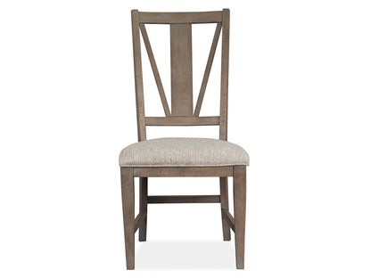Magnussen - Paxton Place Dovetail Grey 52" Round Dining Table With 4 Side Chairs - D4805-27-KIT1 view 6