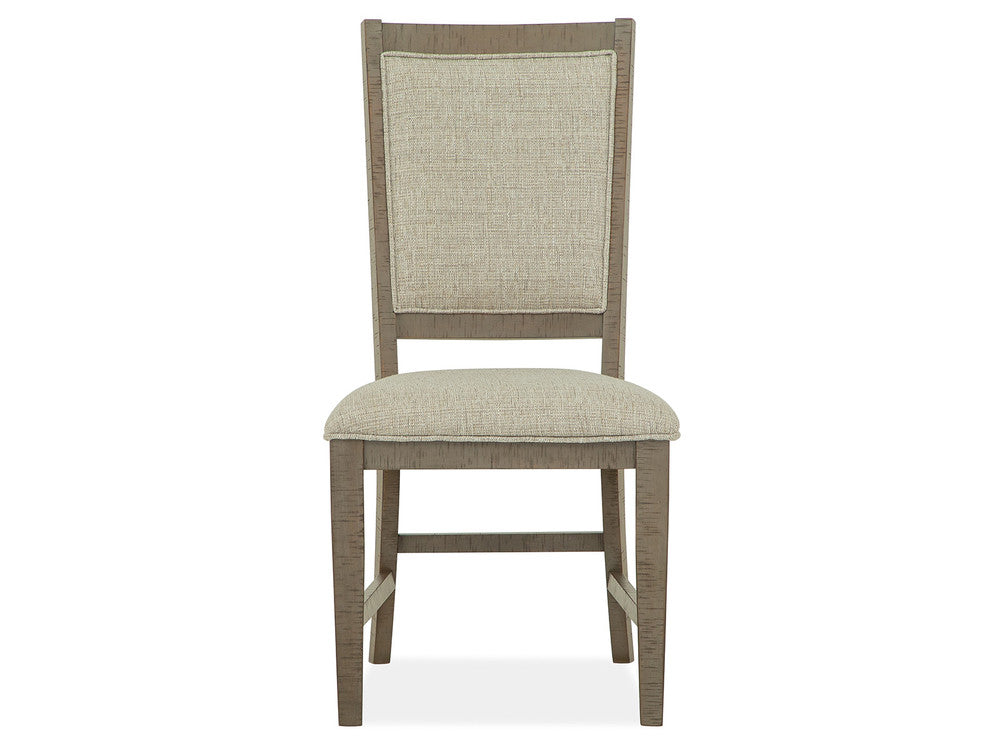 Magnussen - Paxton Place Dovetail Grey 52" Round Dining Table With 4 Step Upholstered Side Chairs - D4805-27-KIT3 view 6