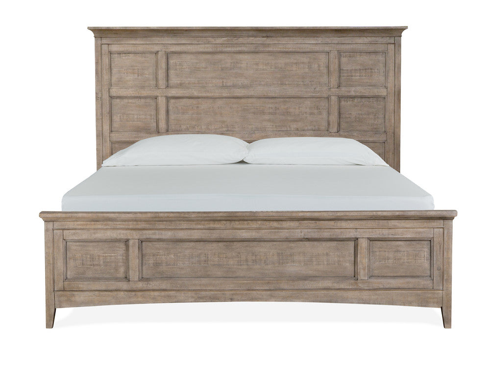 Magnussen - Paxton Place Dovetail Grey California King Panel Storage Bed With 2 Nightstands - B4805-75-KIT2 view 4