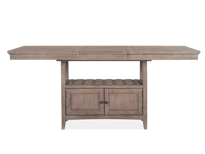 Magnussen - Paxton Place Dovetail Grey Extendable Counter Height Dining Table With 4 Counter Chairs - D4805-42-KIT1 view 5