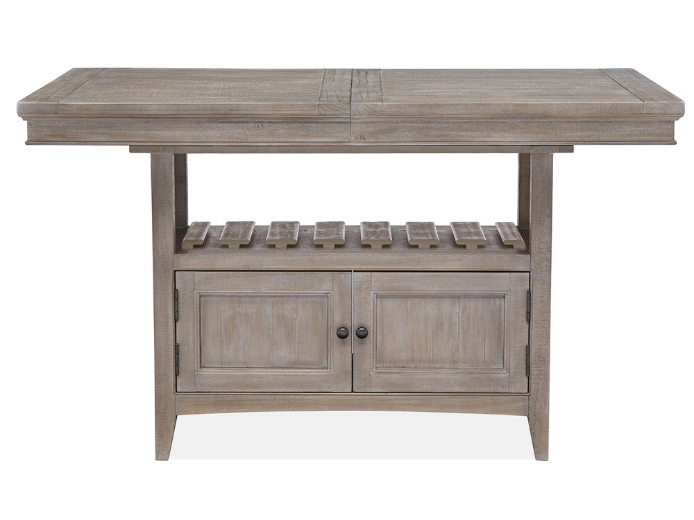 Magnussen - Paxton Place Dovetail Grey Extendable Counter Height Dining Table With 4 Counter Chairs - D4805-42-KIT1 view 6