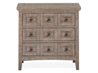 Magnussen - Paxton Place Dovetail Grey King Panel Bed 2 Nightstands Drawer Dresser With Landscape Mirror And Door Chest - B4805-64-KIT6 view 5