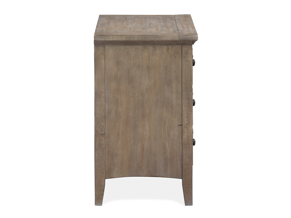 Magnussen - Paxton Place Dovetail Grey King Panel Bed 2 Nightstands Drawer Dresser With Landscape Mirror And Door Chest - B4805-64-KIT6 view 6