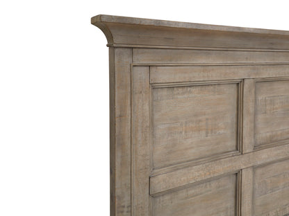 Magnussen - Paxton Place Dovetail Grey King Panel Bed 2 Nightstands Drawer Dresser With Landscape Mirror And Door Chest - B4805-64-KIT6 view 8