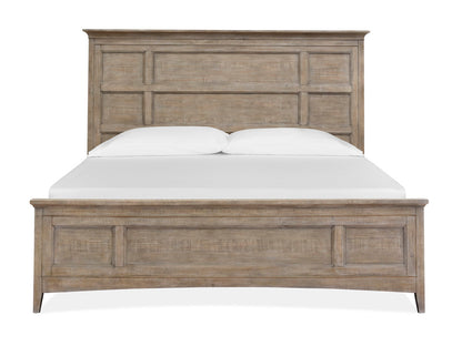 Magnussen - Paxton Place Dovetail Grey Queen Panel Storage Bed With Small Nightstand - B4805-55-KIT7 view 4