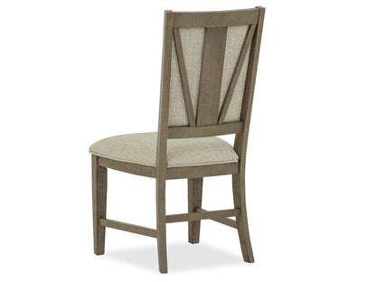 Magnussen - Paxton Place Dovetail Grey Step Upholstered Side Chair Two Pack - D4805-65 view 4