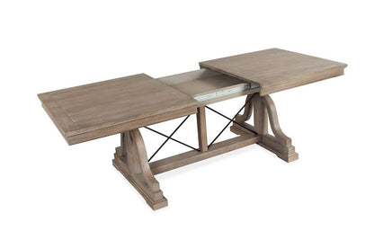 Magnussen - Paxton Place  Trestle Dining Table - D4805-25 veiw 3